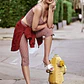 Top 𝗠𝗔𝗥𝗜𝗟𝗬𝗡 𝗠𝗢𝗡𝗥𝗢𝗘 Vichy Vermelho - Guess  - thumbnail 3