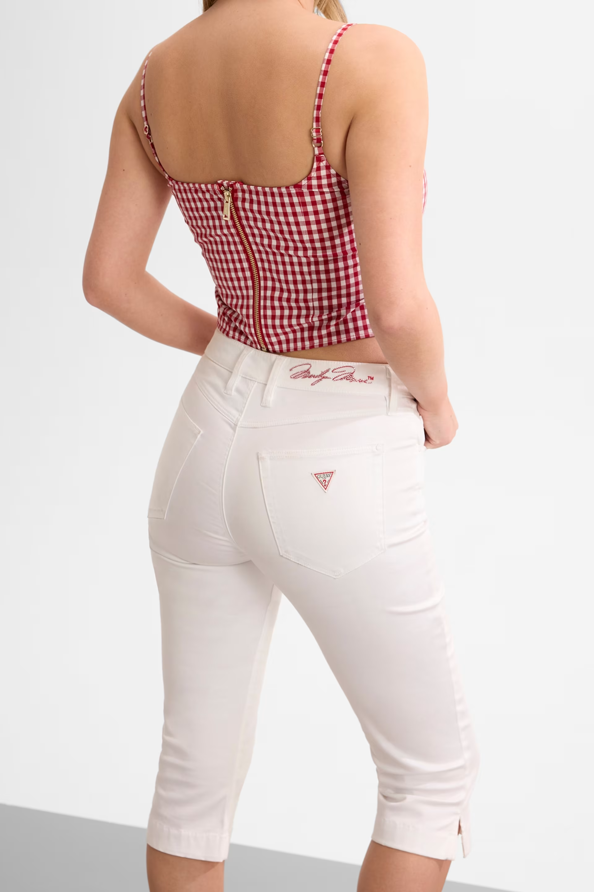 Top 𝗠𝗔𝗥𝗜𝗟𝗬𝗡 𝗠𝗢𝗡𝗥𝗢𝗘 Vichy Vermelho - Guess  4