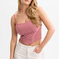 Top 𝗠𝗔𝗥𝗜𝗟𝗬𝗡 𝗠𝗢𝗡𝗥𝗢𝗘 Vichy Vermelho - Guess  - thumbnail 2