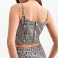 Top 𝗠𝗔𝗥𝗜𝗟𝗬𝗡 𝗠𝗢𝗡𝗥𝗢𝗘 Vichy Preto - Guess  - thumbnail 3