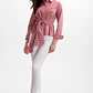 Camisa Laço 𝗠𝗔𝗥𝗜𝗟𝗬𝗡 𝗠𝗢𝗡𝗥𝗢𝗘 Vichy Vermelho - Guess - thumbnail 3