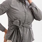 Camisa Laço 𝗠𝗔𝗥𝗜𝗟𝗬𝗡 𝗠𝗢𝗡𝗥𝗢𝗘 Vichy Preto - Guess - thumbnail 4