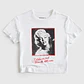 T-shirt Iconic 𝗠𝗔𝗥𝗜𝗟𝗬𝗡 𝗠𝗢𝗡𝗥𝗢𝗘 Branco - Guess  - thumbnail 1