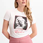 T-shirt Iconic 𝗠𝗔𝗥𝗜𝗟𝗬𝗡 𝗠𝗢𝗡𝗥𝗢𝗘 Branco - Guess  - thumbnail 2