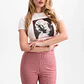 T-shirt Iconic 𝗠𝗔𝗥𝗜𝗟𝗬𝗡 𝗠𝗢𝗡𝗥𝗢𝗘 Branco - Guess  - thumbnail 5