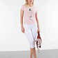 T-shirt Ima a Star 𝗠𝗔𝗥𝗜𝗟𝗬𝗡 𝗠𝗢𝗡𝗥𝗢𝗘 Rosa - Guess  - thumbnail 3