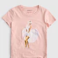 T-shirt Vestido 𝗠𝗔𝗥𝗜𝗟𝗬𝗡 𝗠𝗢𝗡𝗥𝗢𝗘 Rosa - Guess  - thumbnail 1