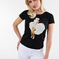 T-shirt Vestido 𝗠𝗔𝗥𝗜𝗟𝗬𝗡 𝗠𝗢𝗡𝗥𝗢𝗘 Preto - Guess - thumbnail 2