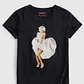 T-shirt Vestido 𝗠𝗔𝗥𝗜𝗟𝗬𝗡 𝗠𝗢𝗡𝗥𝗢𝗘 Preto - Guess - thumbnail 1