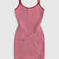 Vestido de Alças 𝗠𝗔𝗥𝗜𝗟𝗬𝗡 𝗠𝗢𝗡𝗥𝗢𝗘 Vichy Vermelho - Guess  - thumbnail 1
