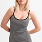 Vestido de Alças 𝗠𝗔𝗥𝗜𝗟𝗬𝗡 𝗠𝗢𝗡𝗥𝗢𝗘 Vichy Preto - Guess - thumbnail 4
