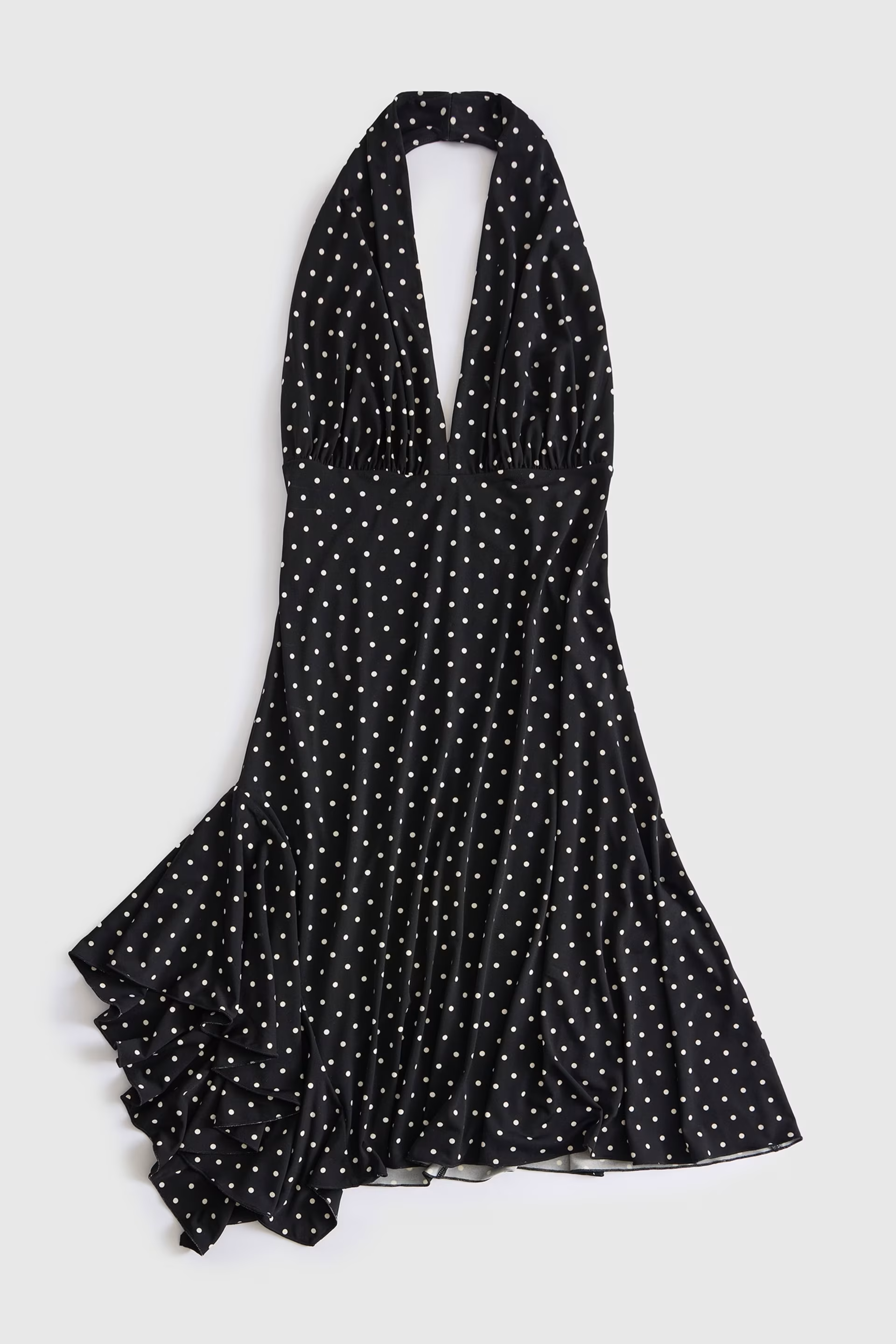 Vestido 𝗠𝗔𝗥𝗜𝗟𝗬𝗡 𝗠𝗢𝗡𝗥𝗢𝗘 Estampa Bolinhas Preto - Guess  1