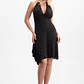 Vestido 𝗠𝗔𝗥𝗜𝗟𝗬𝗡 𝗠𝗢𝗡𝗥𝗢𝗘 Estampa Bolinhas Preto - Guess  - vignette 5