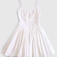 Vestido Corpete 𝗠𝗔𝗥𝗜𝗟𝗬𝗡 𝗠𝗢𝗡𝗥𝗢𝗘 Branco - Guess  - Thumbnail 1