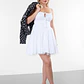 Vestido Corpete 𝗠𝗔𝗥𝗜𝗟𝗬𝗡 𝗠𝗢𝗡𝗥𝗢𝗘 Branco - Guess  - Thumbnail 3