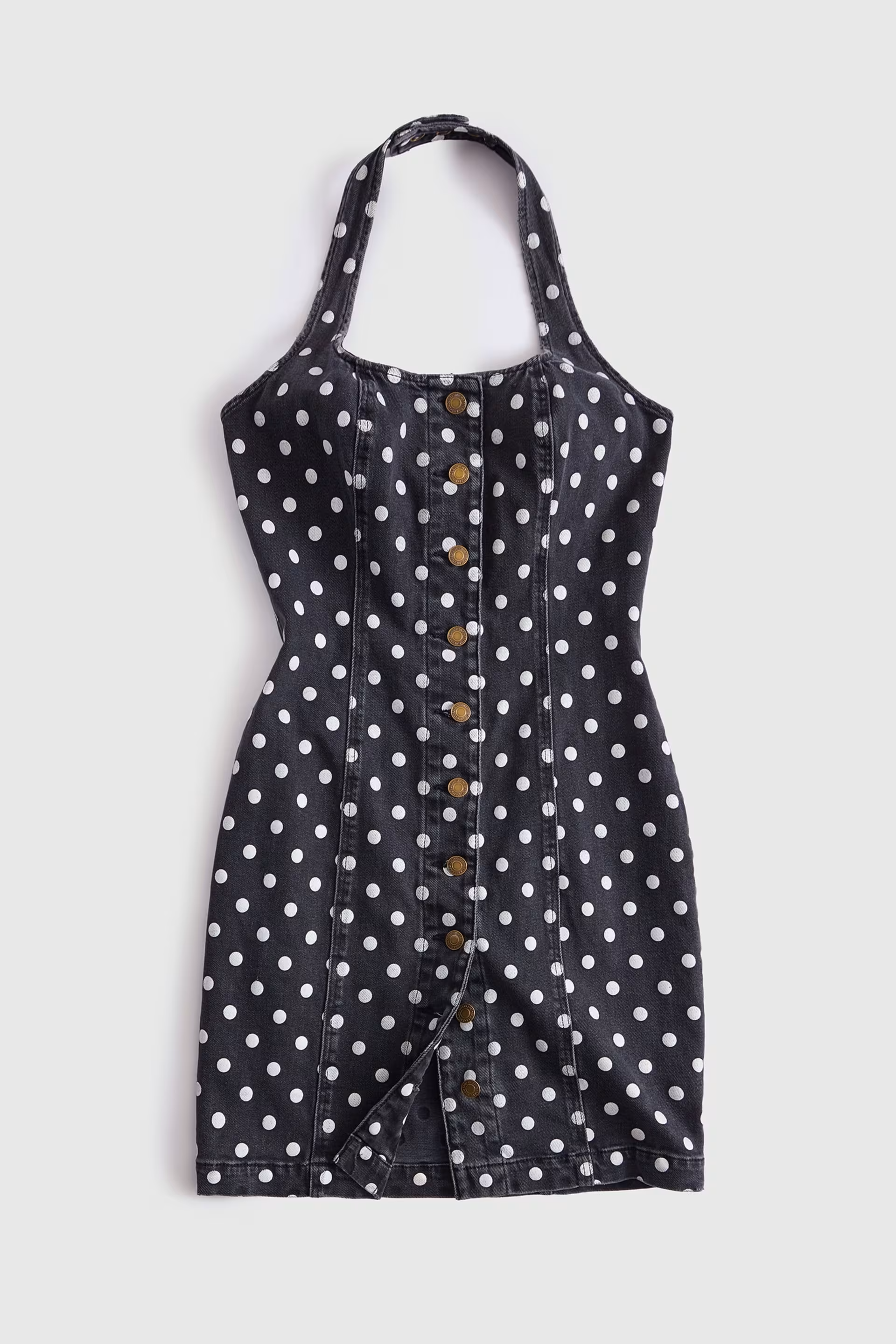 Vestido Curto 𝗠𝗔𝗥𝗜𝗟𝗬𝗡 𝗠𝗢𝗡𝗥𝗢𝗘 Bolinhas Preto - Guess  1