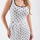 Vestido Justo 𝗠𝗔𝗥𝗜𝗟𝗬𝗡 𝗠𝗢𝗡𝗥𝗢𝗘 Bolinhas Branco - Guess  - Thumbnail 5