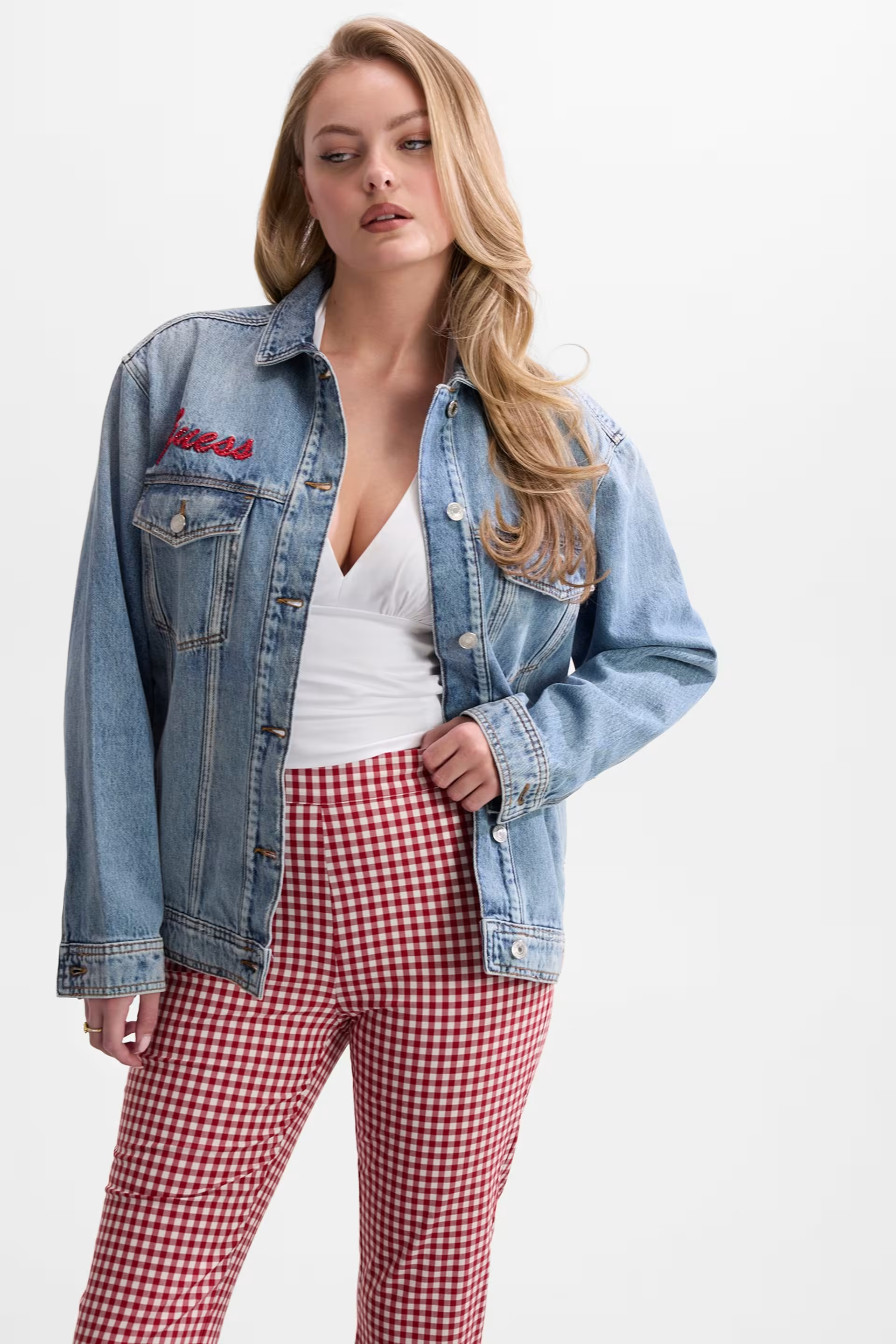 Casaco 𝗠𝗔𝗥𝗜𝗟𝗬𝗡 𝗠𝗢𝗡𝗥𝗢𝗘 Ganga - Guess 2
