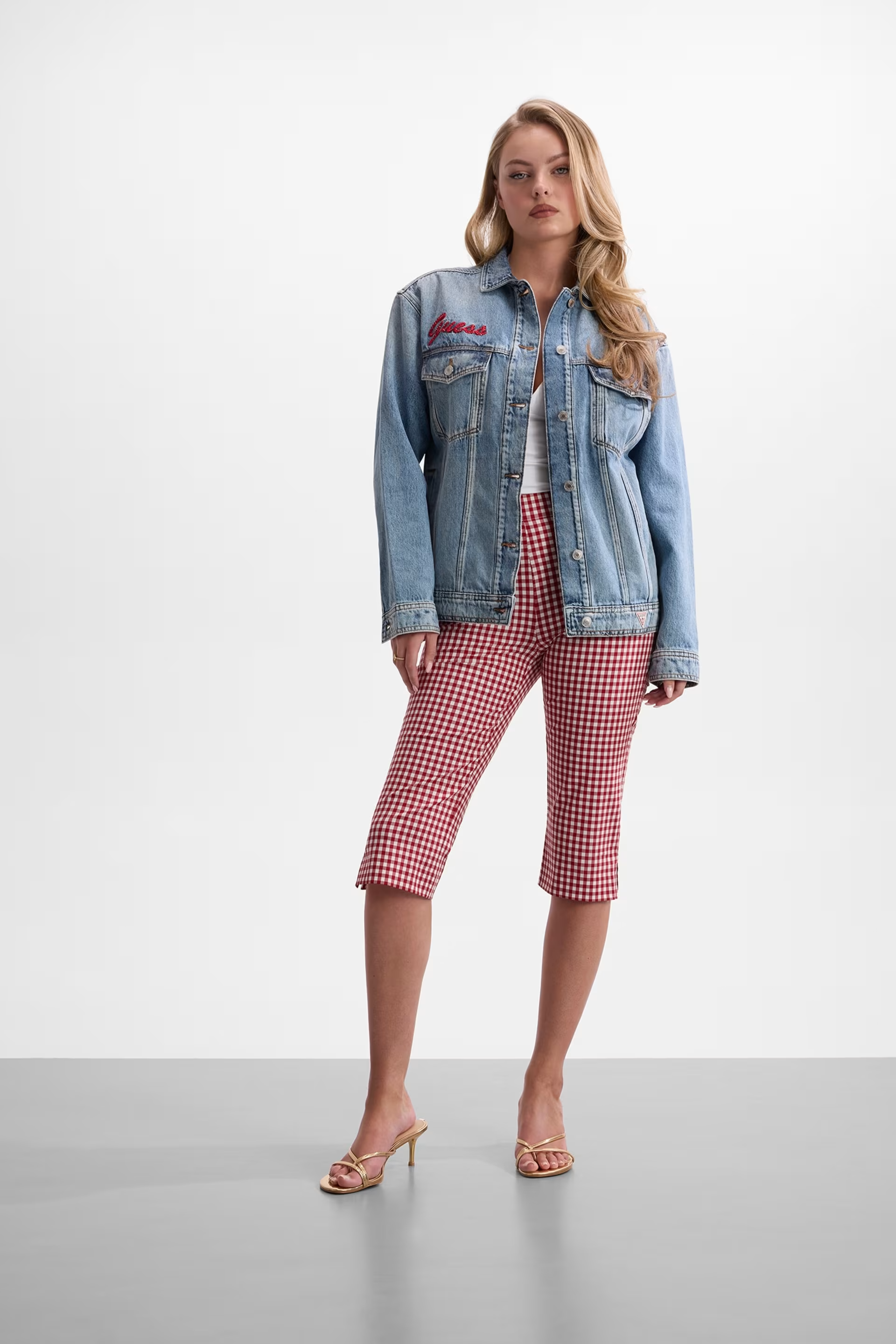 Casaco 𝗠𝗔𝗥𝗜𝗟𝗬𝗡 𝗠𝗢𝗡𝗥𝗢𝗘 Ganga - Guess 3