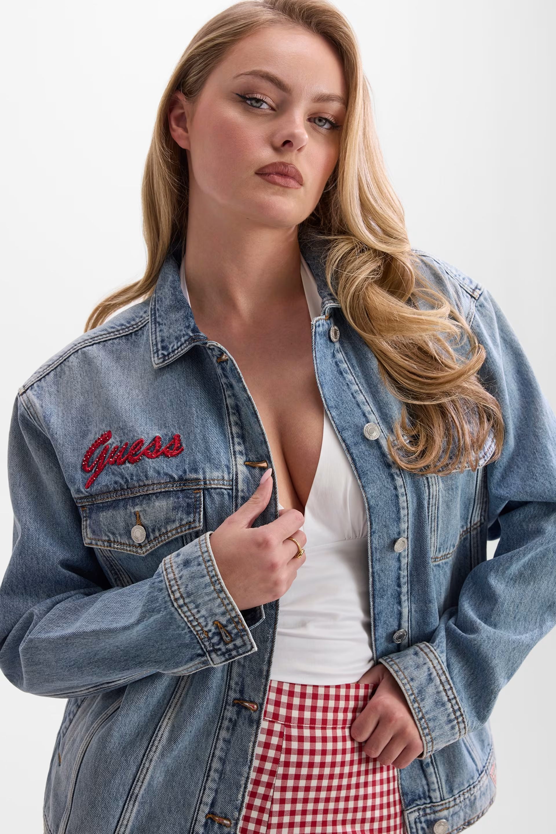 Casaco 𝗠𝗔𝗥𝗜𝗟𝗬𝗡 𝗠𝗢𝗡𝗥𝗢𝗘 Ganga - Guess 5