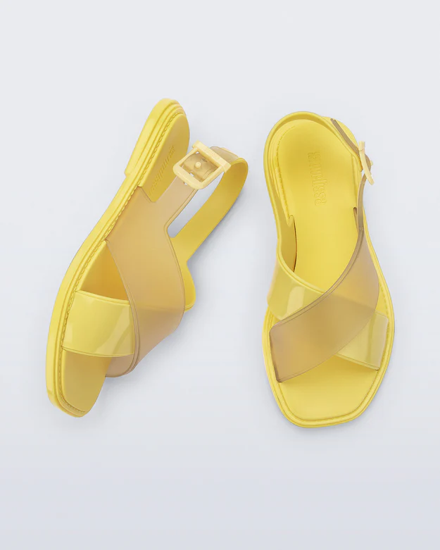 Sandália Cleo Sandal Amarelo - Melissa  2