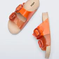 Chinelo Cozy Slide Laranja - Melissa - Thumbnail 3