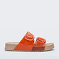 Chinelo Cozy Slide Laranja - Melissa - Thumbnail 1