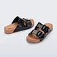 Chinelo Cozy Slide Camel e Preto - Melissa - thumbnail 2