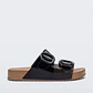 Chinelo Cozy Slide Camel e Preto - Melissa - thumbnail 1