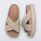 Chinelo Plataforma Cross M. Lover Platform Bege - Melissa - thumbnail 3
