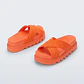 Chinelo Plataforma Cross M. Lover Platform Laranja - Melissa  - thumbnail 2