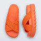 Chinelo Plataforma Cross M. Lover Platform Laranja - Melissa  - thumbnail 3