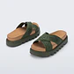 Chinelo Plataforma Cross M. Lover Platform Verde - Melissa - thumbnail 3