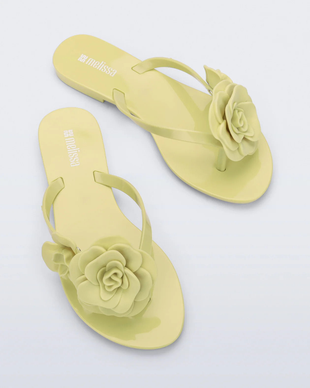 Chinelo Harmonic Petals Amarelo - Melissa 3