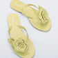 Chinelo Harmonic Petals Amarelo - Melissa - vignette 3