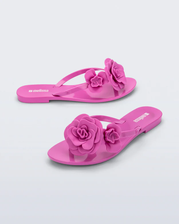 Chinelo Harmonic Petals Rosa - Melissa  3