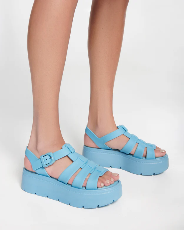 Sandália de Plataforma UP Azul - Melissa  4