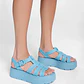 Sandália de Plataforma UP Azul - Melissa  - Thumbnail 4
