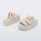 Chinelo Plataforma Pump Platform Bege - Melissa  - thumbnail 3