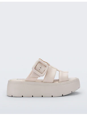 Chinelo Plataforma Pump Platform Bege - Melissa 