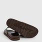 Chinelo Mardale Pele Castanho - Gant - Thumbnail 2