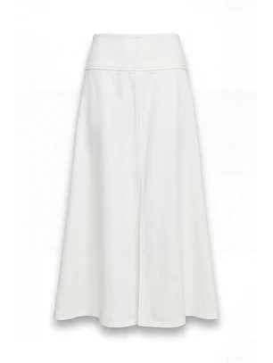 Saia Com Abertura Frontal Branco - SAHOCO