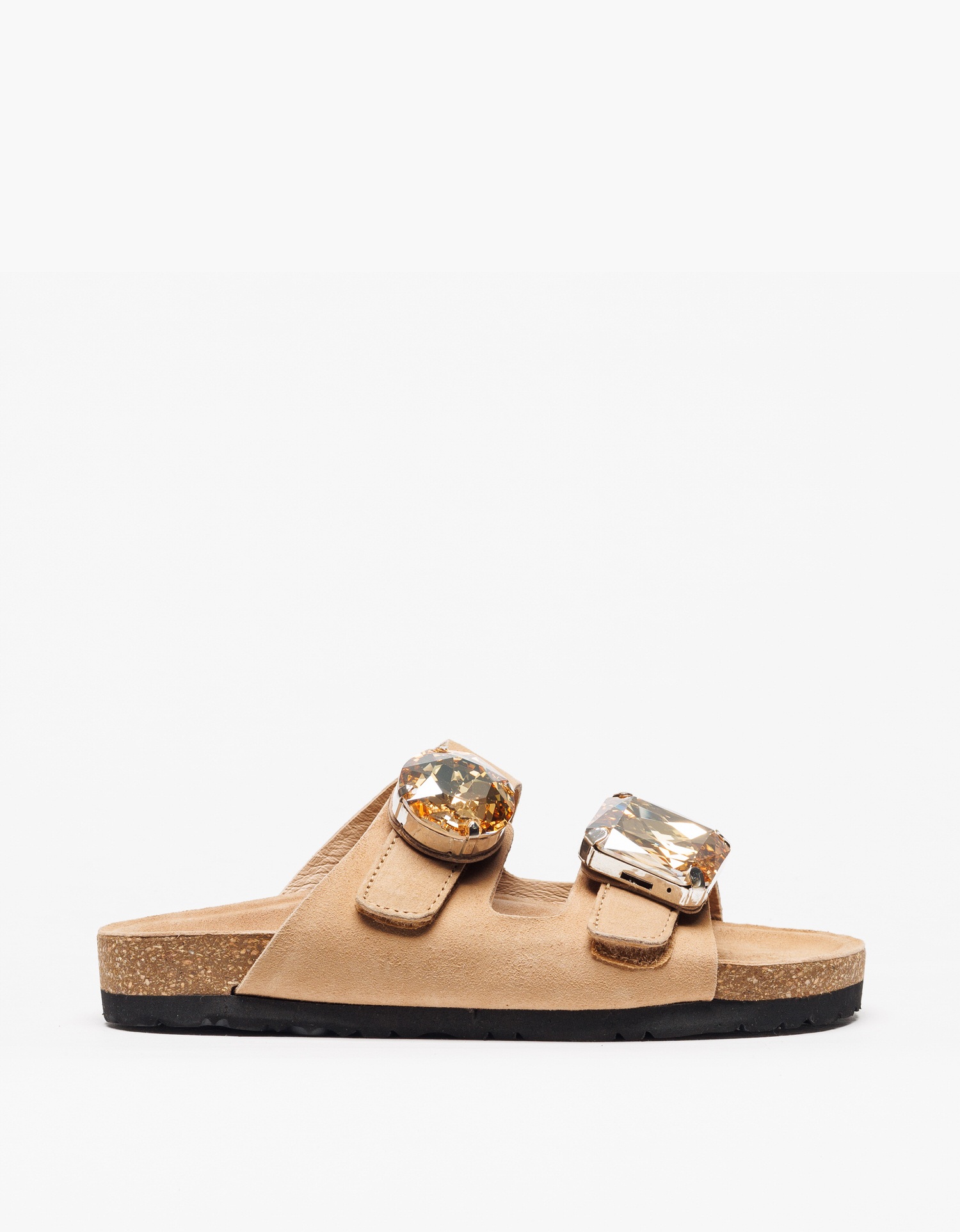  Chinelo com Pedras Sharon 030 Bege - ABF-97  1