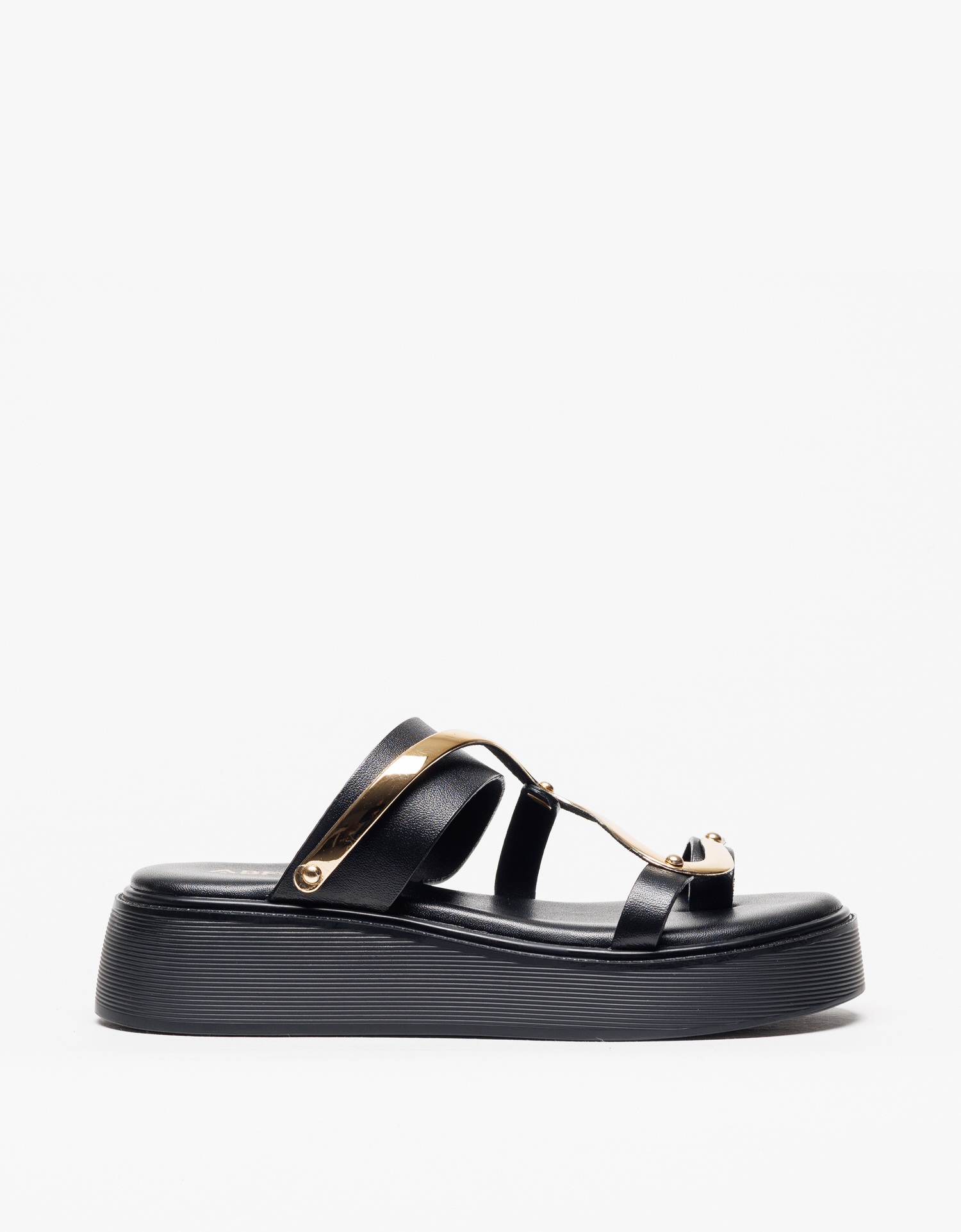 Chinelo Plataforma KS.26.168 Preto - ABF-97  1