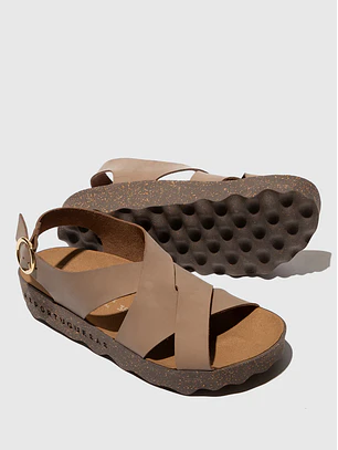Chinelo Cusk Taupe - AsPortuguesas 