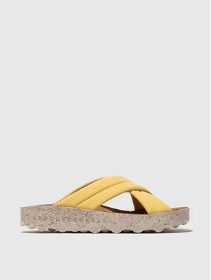 Chinelo Cruzado CURR Amarelo - AsPortuguesas 