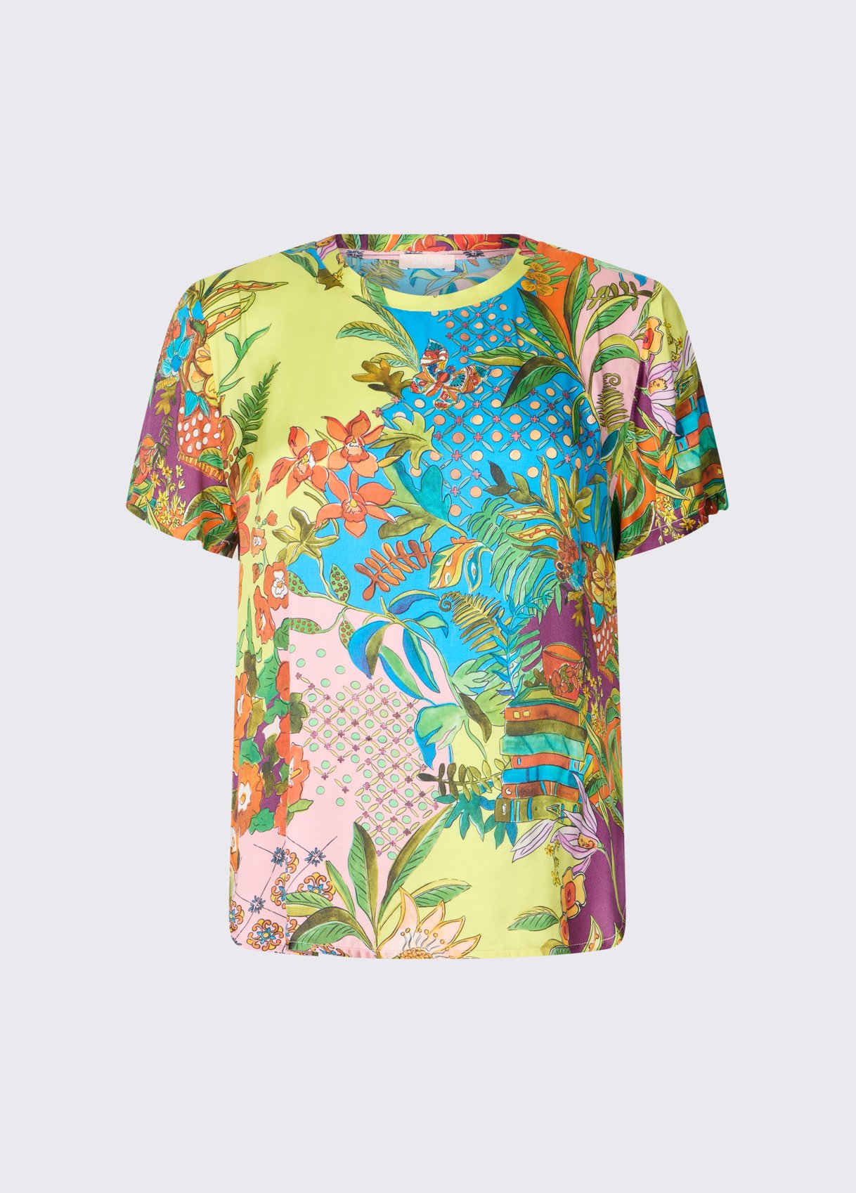 Blusa Manga Curta Estampada Multicolor - LIU JO  4