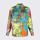 Camisa em Cetim Estampada Multi - Liu Jo  - Thumbnail 5