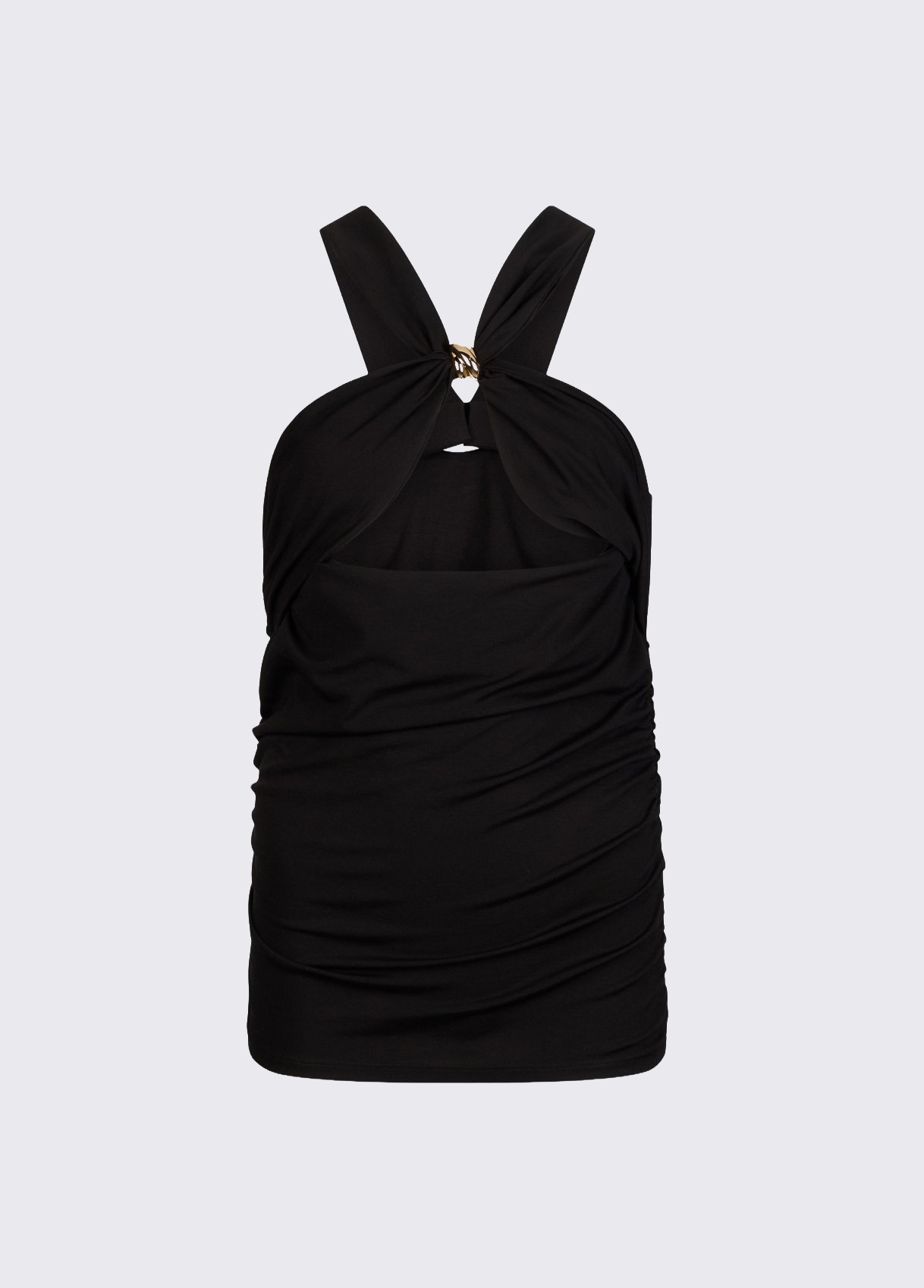 Top com Aplicação Preto- LIU JO 4