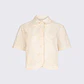 Camisa Bordada Creme - Liu Jo  - Thumbnail 5